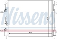 Радіатор renault clio 98-05/dacia logan 04-/08- Доставка, фото thumb