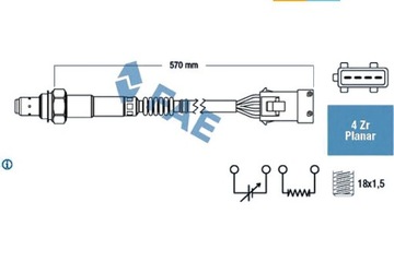 фото thumb №2, Лямбда-зонд з підігрівом citroen berlingo c2 c3 i