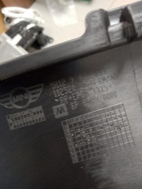 Купить D451 - mini countryman ii f60 lift 20-24 спойлер бампера задняя накладка, фото thumb