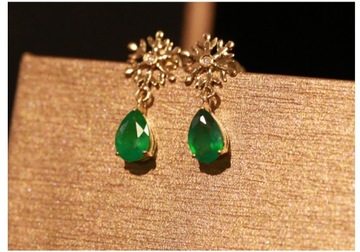 Комплект украшений Lucky Clover Emerald [4]