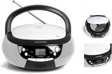 Boombox Radio FM, CD/MP3, USB, Blaupunkt B4 PLL BK (NK)