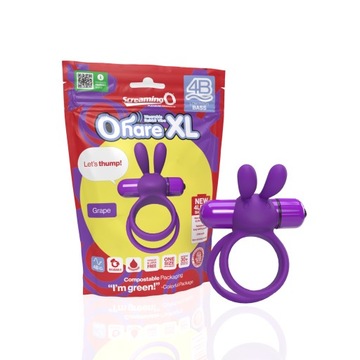 The Screaming O - Вибрирующее кольцо для пениса Double Bunny 4B Ohare