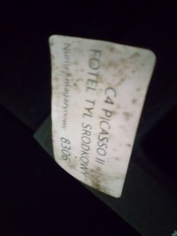 фото thumb №9, Citroen c4 picasso ii сидіння середній лівий правий задня