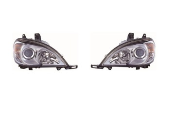 фото thumb №1, Фары mercedes ml w163 01-05 комплект l+r h7