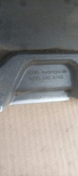 фото thumb №13, Mercedes w205 sedan планка пороговая накладка хром правая левая avantgarde 775