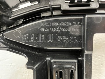 фото thumb №15, Audi sq8 решітка радіатора решітка оригінал маскувальна накладка 4m8853651bs