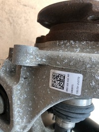 фото thumb №10, Audi a6 a7 c7 lift поворотний кулак ліва задня привідний вал 34km