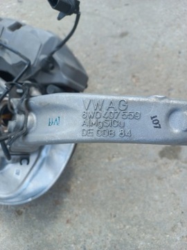 фото thumb №13, Audi a5 8w 16- поворотный кулак суппорт диск перед