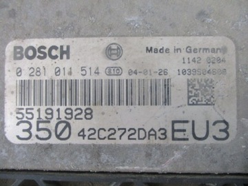 фото thumb №5, Fiat idea 1.9d 188b2000 компьютер двигателя 55191928