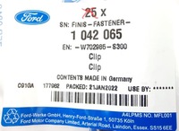 фото thumb №7, Клипса уплотнители порог mondeo mk4 s-max / galaxy