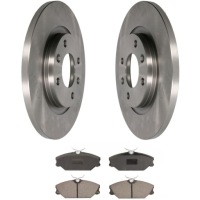 фото thumb №1, Гальмівні диски i гальмівні колодки перед citroen c2 c3 i ii