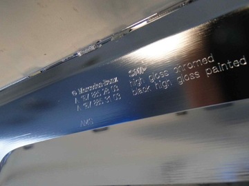 фото thumb №9, Mercedes gls x167 167 накладка хром amg задня зад