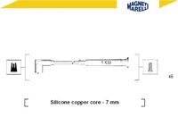 фото thumb №2, Набор трубопровод зажигания magneti marelli 941045270514