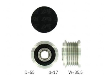 фото thumb №9, Колесо пасове генератора skf vkm 03820