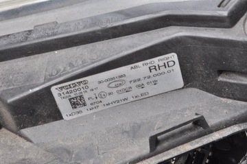 фото thumb №7, Volvo v40 ii лампа правая передняя правые перед 31420010