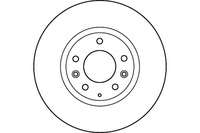 фото thumb №1, Trw гальмівні диски гальмівні 2szt mazda 6 2.0 mzr gh