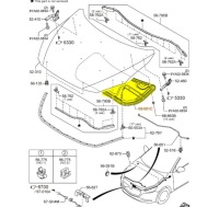 фото thumb №1, Шумоизоляция капот mazda 2 2017-2023