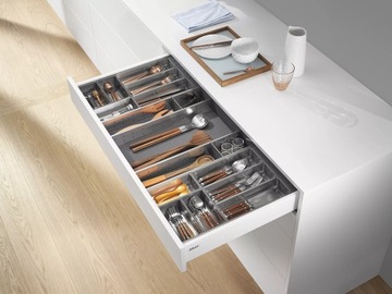 BLUM Szuflada Tandembox 500 Niska wewn. M Biała