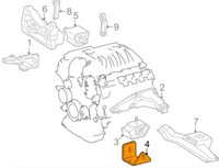 фото thumb №10, Mercedes benz clk c209 радиатор upper air воздуховод a2095050730