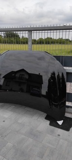 фото thumb №6, Капот крышка двигателя audi q3 8u ly9t 2011-2018 стальной