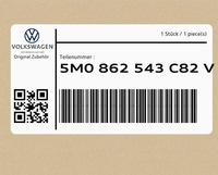 фото thumb №1, Капот 5m0862543c82v vw tiguan golf