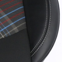 Купить Mini r61 сиденье сиденье правый задний материал кожа hot cross чёрный, фото thumb