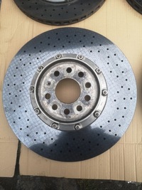 фото thumb №7, Гальма керамічні ceramika комплект перед зад затискачі диски audi a8 s8 d3