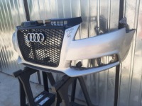 Бампер перед bez решётка audi a3 8p lift 08-12 цвет lx7w s-line с Разборки, фото thumb