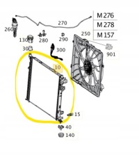 фото thumb №1, Fabrycznie nowa радиатор mercedes w166 gls x166