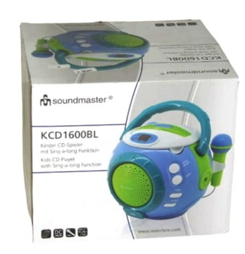 Soundmaster KCD1600 Портативный CD-караоке-плеер