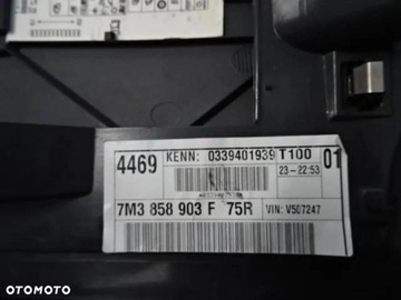 фото thumb №10, Защита pod рули бардачок seat alhambra i рестайлинг 7m3858903f nr46
