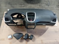 фото thumb №1, Peugeot 206+ plus консоль подушка безпеки демонтаж оригінал ремені датчик europa