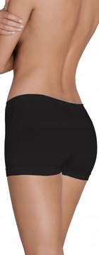 3 БЕСШОВНЫХ ТРУСИКА GATTA SHORTY VIKI, ЧЕРНЫЕ, L