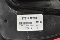 фото thumb №9, Зеркало левая чёрные механический eu 87610-4p000 hyundai i20 1 i lift 12-14