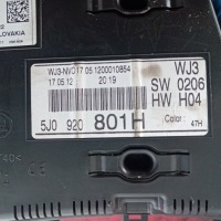 фото thumb №9, Лічильник прилади skoda fabia 2 ii lift 5j0920801h