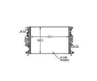 фото thumb №1, Ford fusion 13 - 17 радіатор dg9z-8005-c