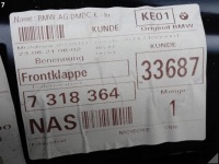 Mini cooper r55 r56 r57 r58 r59 06-13 капот крышка двигателя новая оригинал Киев, фото thumb