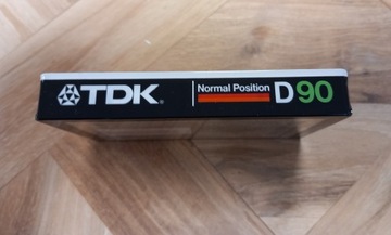 TDK D 90 KASETA MAGNETOFONOWA
