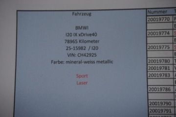 фото thumb №9, Кришка лампи зад bmw ix i20 a96