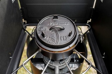 Чугунный котелок для костра PETROMAX Охотничий котел для голландской духовки 1,6 л FT3-T