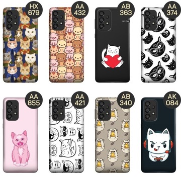ETUI DO SAMSUNG GALAXY A33 5G WZORY KOTY KOCIAKI KOTKI OBUDOWA POKROWIEC