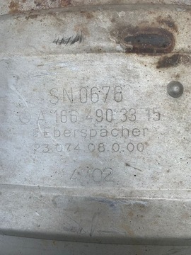 фото thumb №4, Вихлоп kpl. mercedes gl gls w166 v8 4,7 500i 1