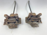 Суппорты тормозные тормоза задние задний  комплект  правый левый тормозные колодки mercedes w124 с Разборки, фото thumb