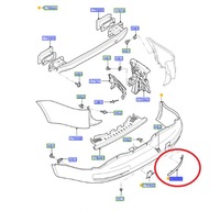 фото thumb №13, Відбивач лівий задня ford galaxy mk3