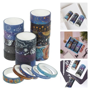 Самоклеящаяся лента Washi 19 рулонов.