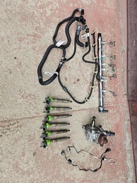 фото thumb №6, Система топливный насос форсунки bmw n57d30b 313 km. f10 f11 f25 f30 0445010638