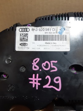 фото thumb №5, Audi a4 b8 tdi спидометр приборы uk 8k0920981d