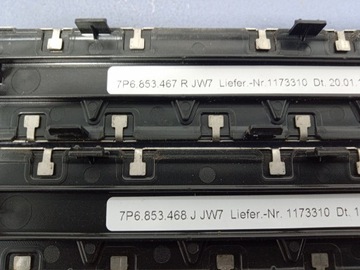 фото thumb №8, Vw touareg ii 7p планки декоративный пороговые r-line комплект