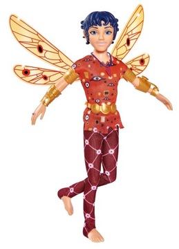 ФИГУРКА КУКЛЫ MIA AND ME ELF MO PRINCE С ПОДВИЖНЫМИ КРЫЛЬЯМИ + КОЛЬЦО