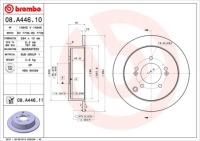фото thumb №3, Тормозные диски тормозные колодки задняя brembo kia sportage ii